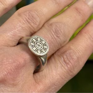 Authentic Me & Ro Sterling Silver Ring.